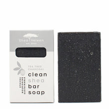 Load image into Gallery viewer, Tea Tree Charcoal Shea Butter Soap - SheaYeleen
