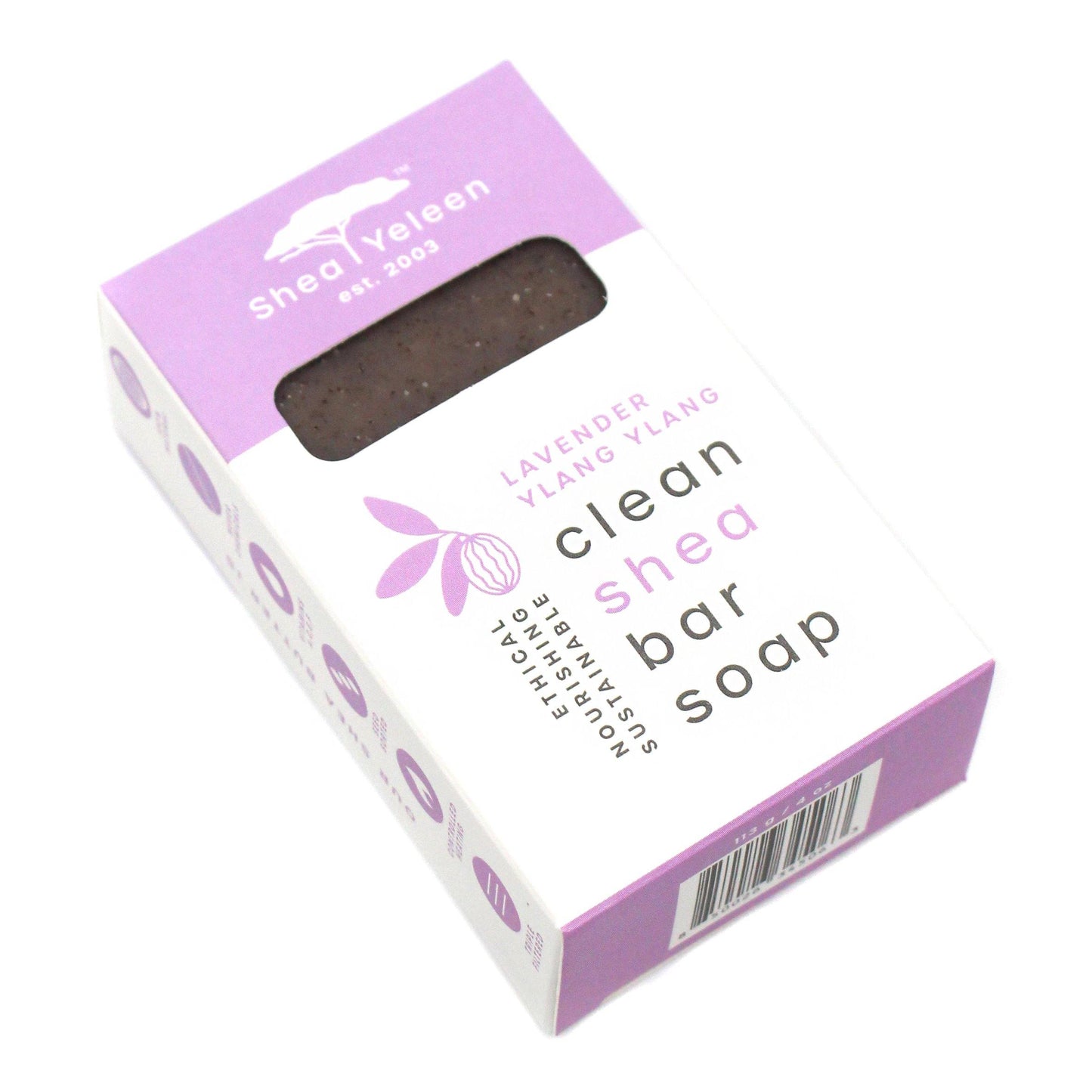 Lavender Ylang Ylang Shea Butter Soap - SheaYeleen
