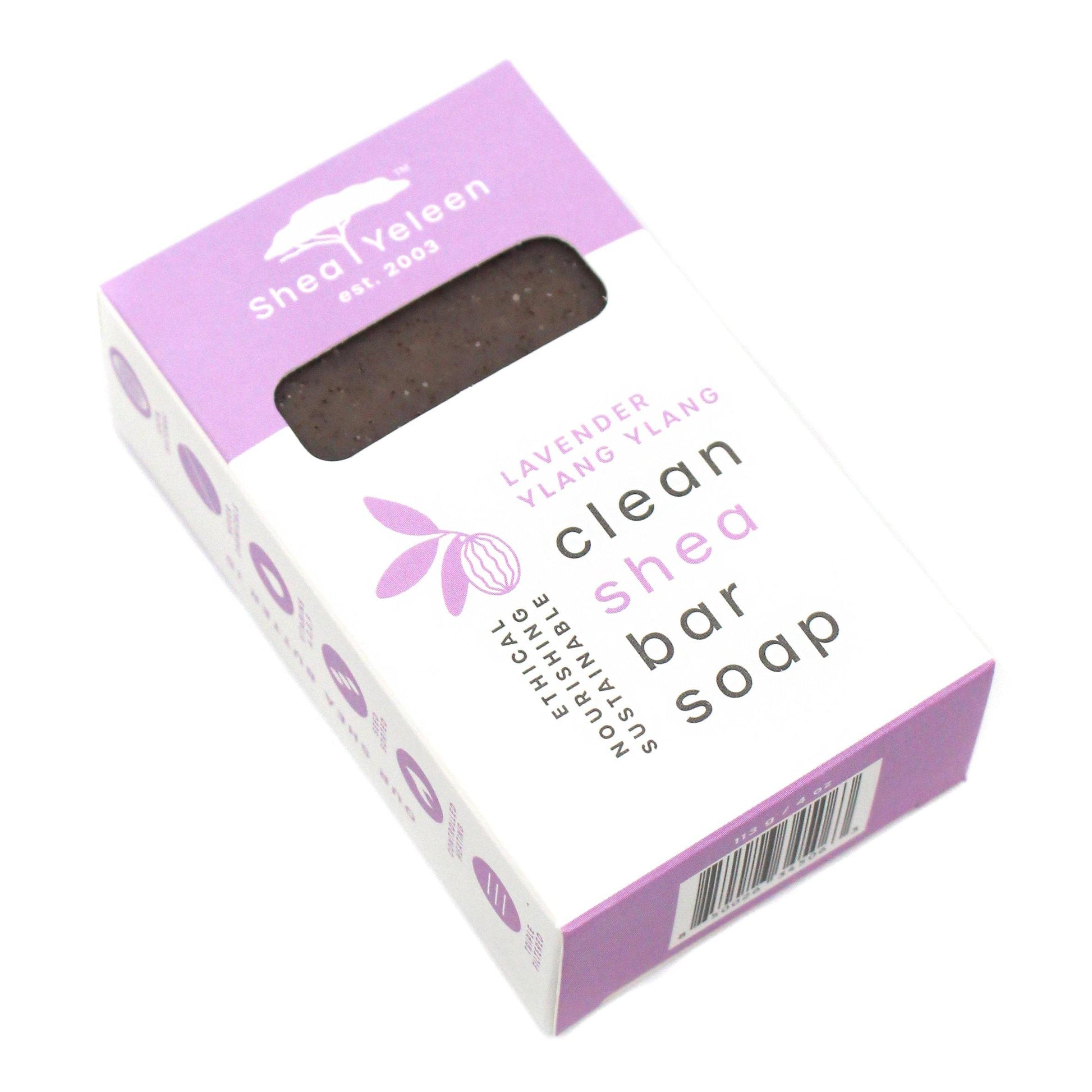 Lavender Ylang Ylang Shea Butter Soap - SheaYeleen