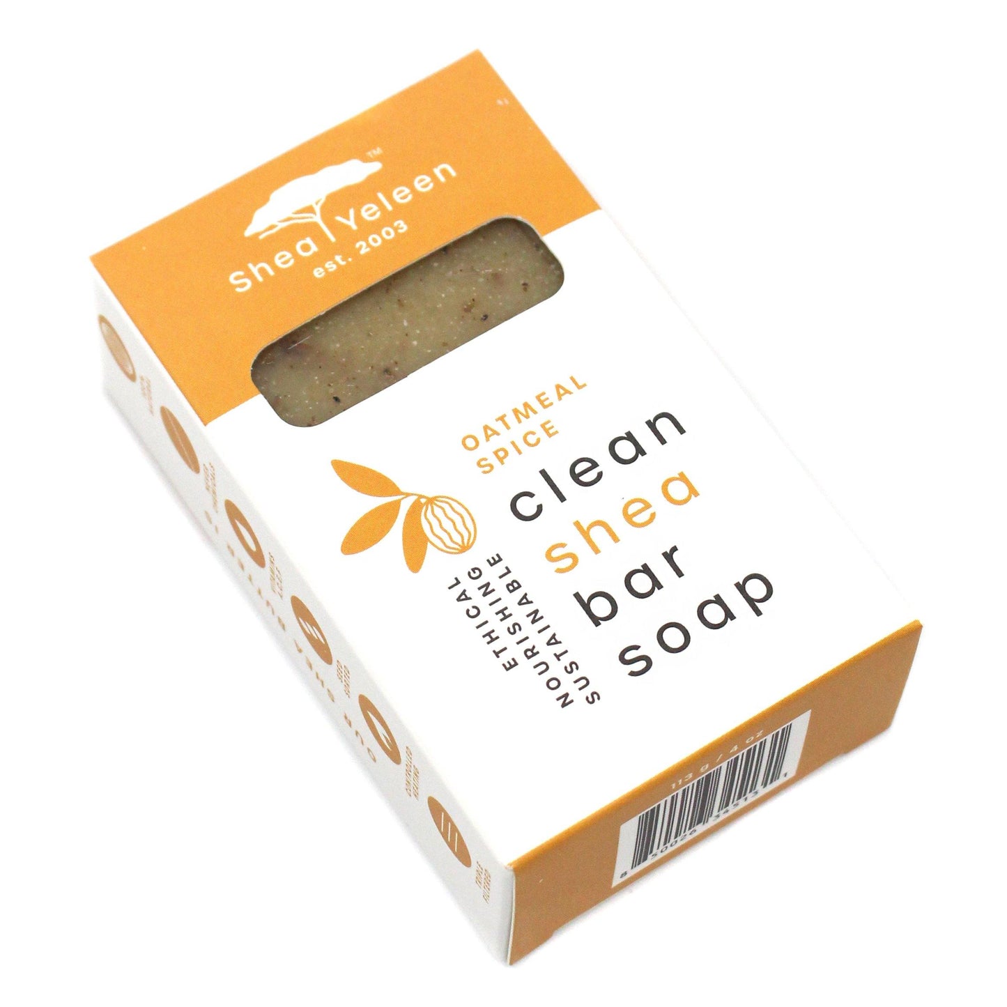 Oatmeal Spice Shea Butter Soap - SheaYeleen