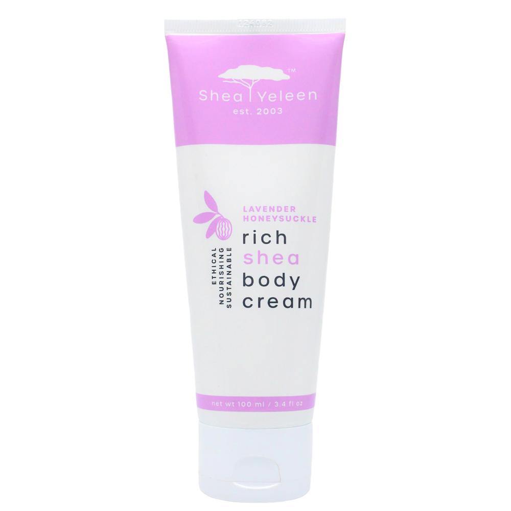 3.4 oz Lavender Honeysuckle Body Cream - SheaYeleen