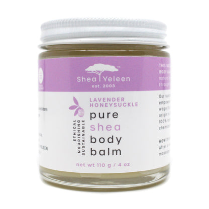 4 oz Lavender Honeysuckle Body Balm - SheaYeleen