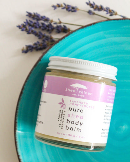 4 oz Lavender Honeysuckle Body Balm - SheaYeleen
