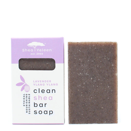 Lavender Ylang Ylang Shea Butter Soap - SheaYeleen