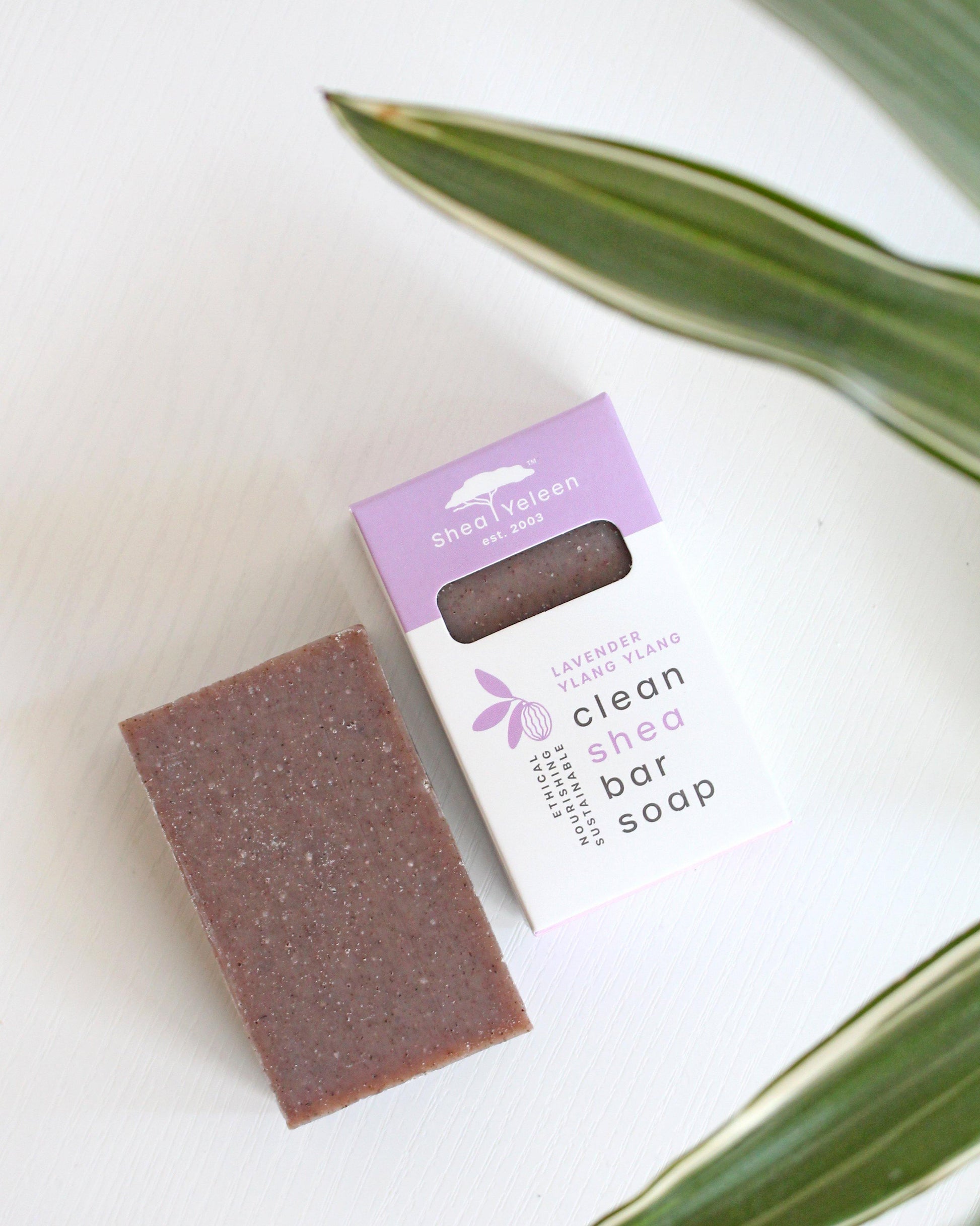 Lavender Ylang Ylang Shea Butter Soap - SheaYeleen