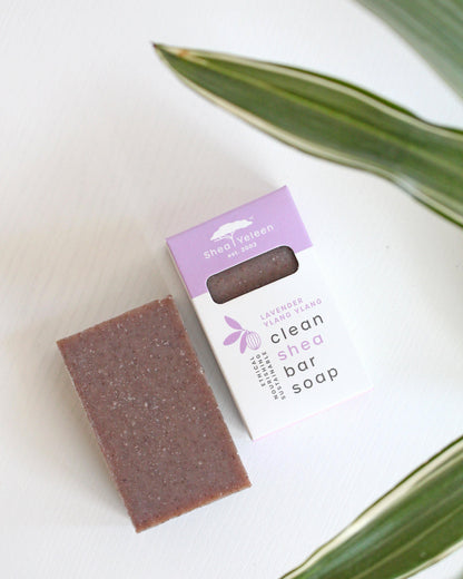 Lavender Ylang Ylang Shea Butter Soap - SheaYeleen