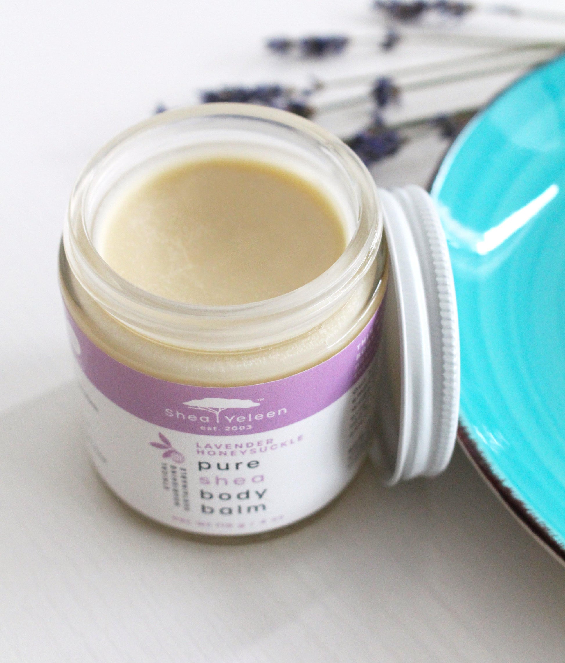 4 oz Lavender Honeysuckle Body Balm - SheaYeleen
