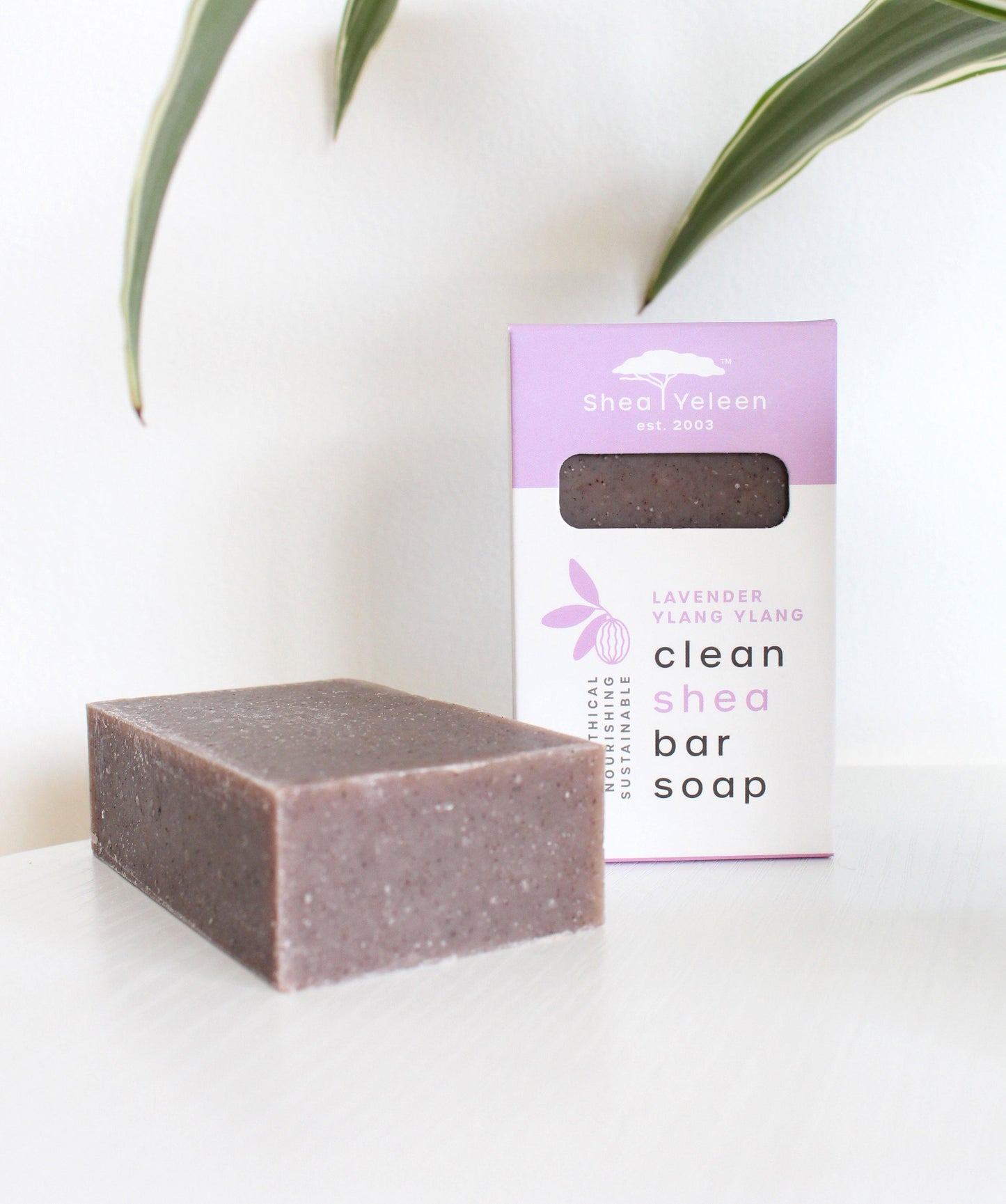 Lavender Ylang Ylang Shea Butter Soap - SheaYeleen