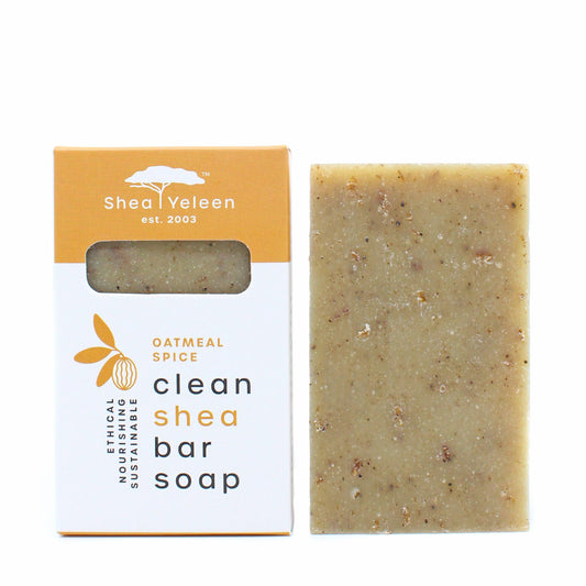 Oatmeal Spice Shea Butter Soap - SheaYeleen