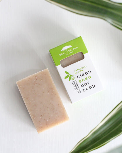 Lemon Patchouli Shea Butter Soap - SheaYeleen