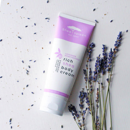 3.4 oz Lavender Honeysuckle Body Cream - SheaYeleen