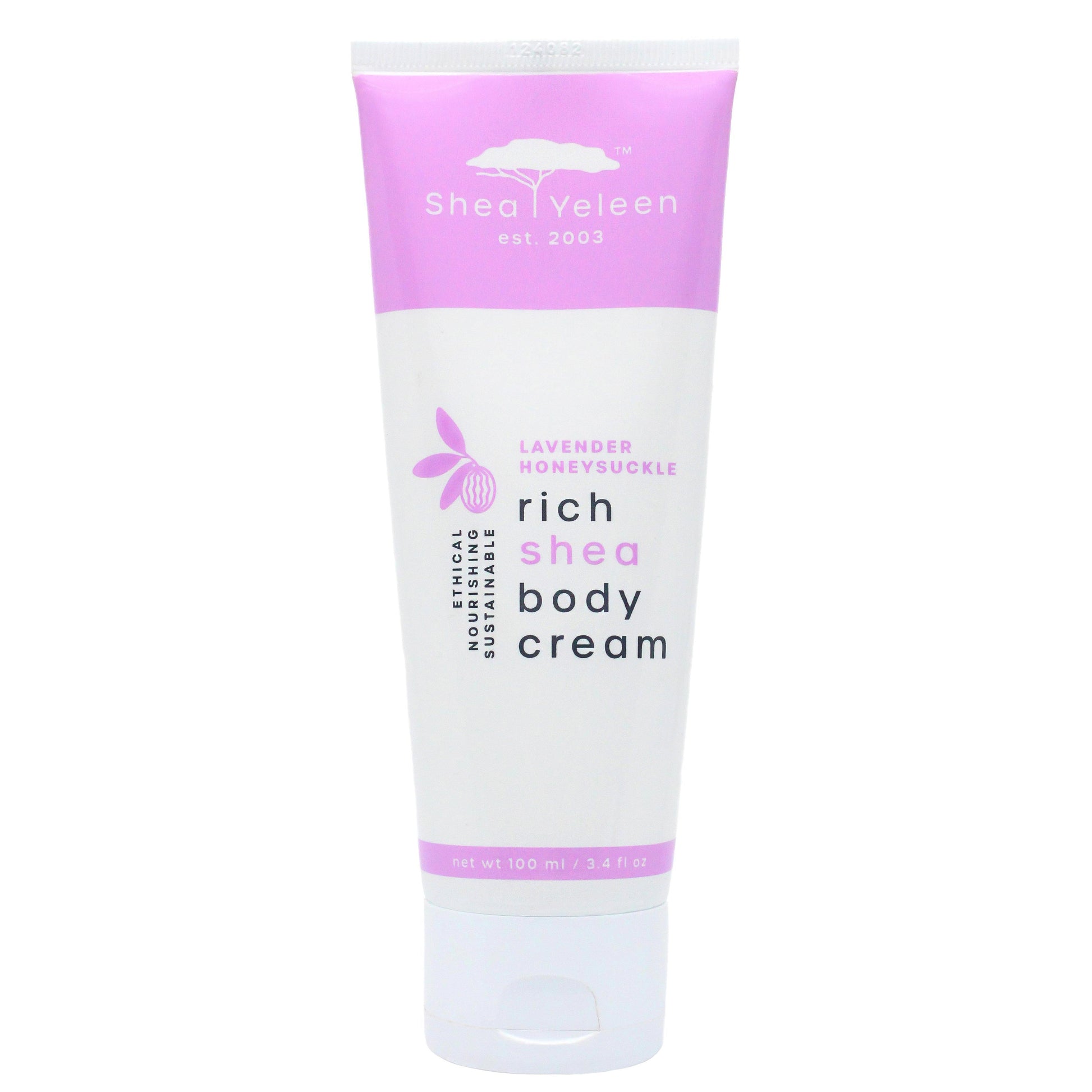 3.4 oz Lavender Honeysuckle Body Cream - SheaYeleen